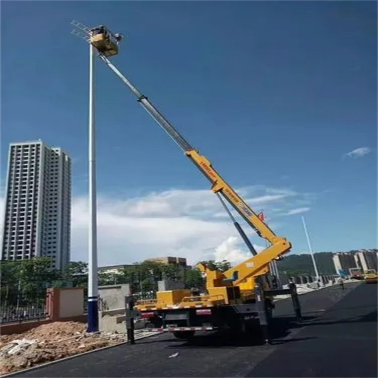 三台维修路灯的曲臂升降车出租